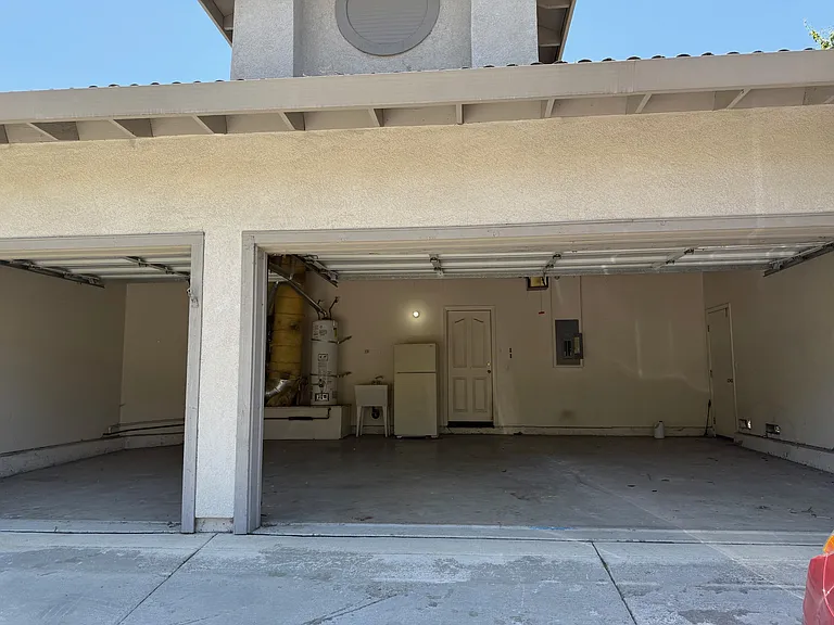 Garage view 2