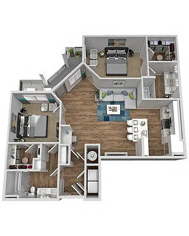 Floor plan B3