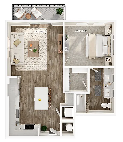 Floor plan A07