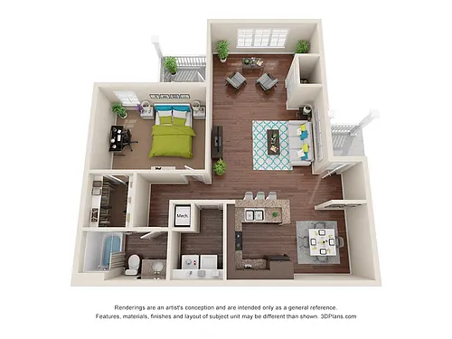Floor plan Ashby With Sunroom