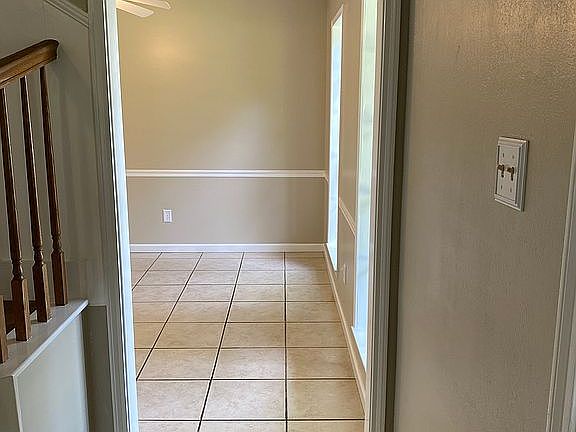 Foyer towards dining room