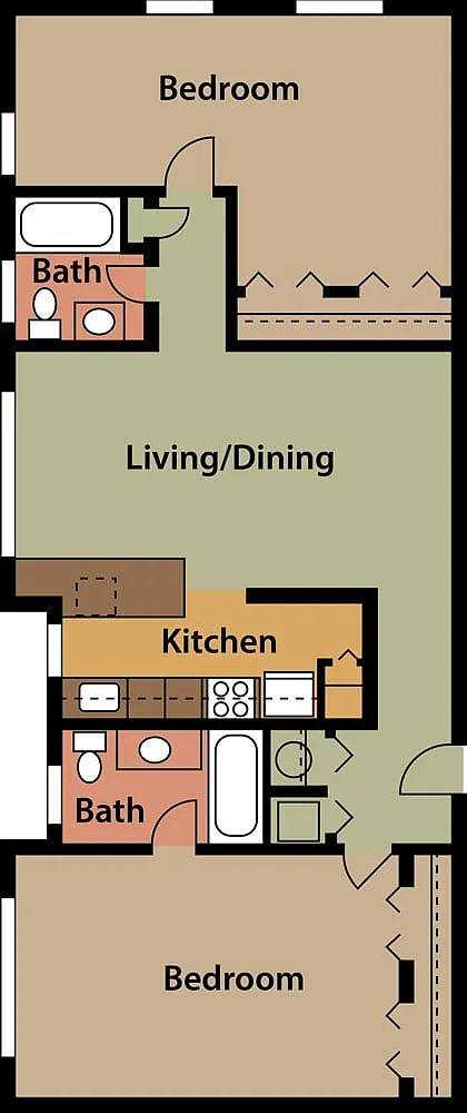Floor plan Hamilton