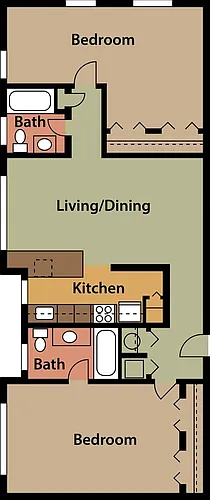 Floor plan Hamilton