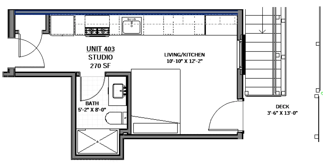 Floor plan 403
