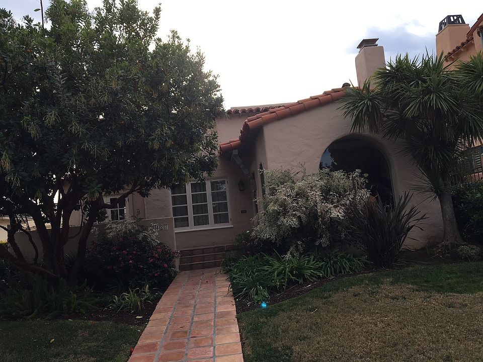 Front view of the house