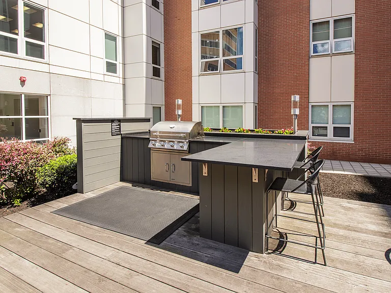 Grilling Station at The Amelia in Quincy, MA 02169