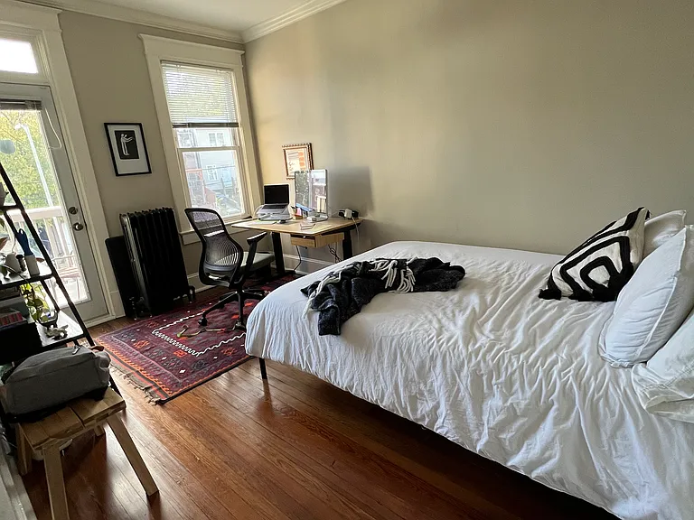 Bedroom 2 with walkout deck