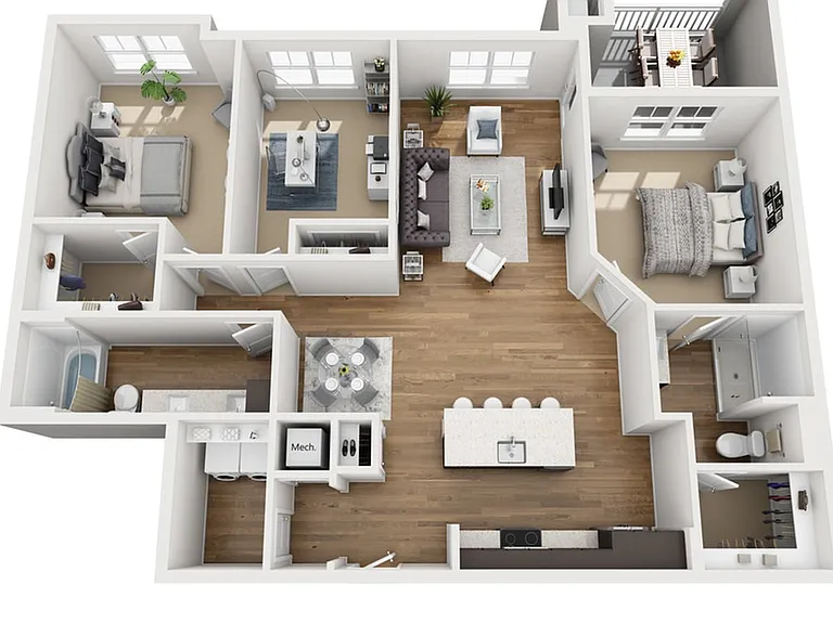 B8D Floor Plan B8D Floor Plan