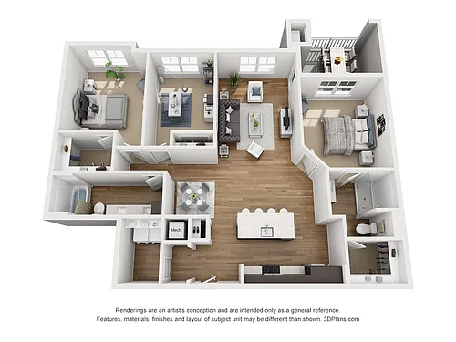 Floor plan B8D