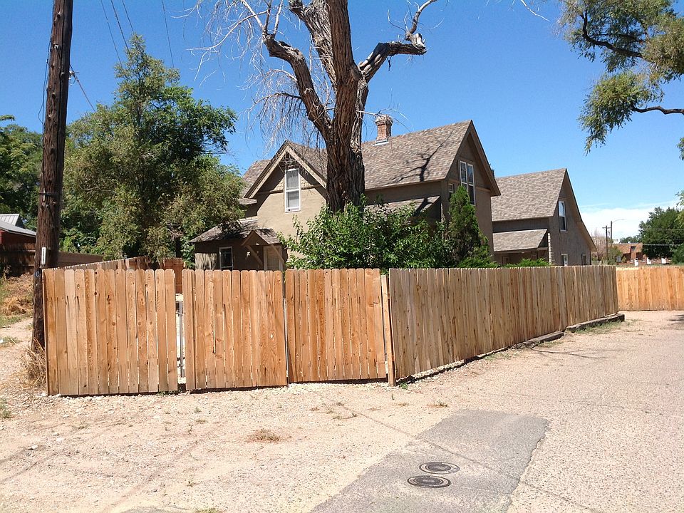 Gate to enter parking and front of property