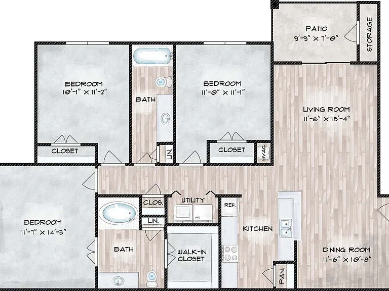 Floorplan C140 Floorplan C140