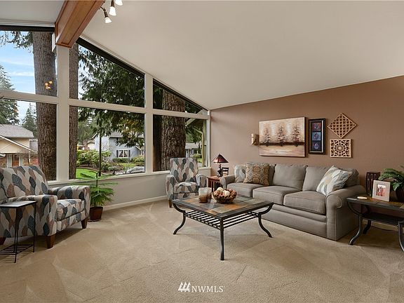 Living Room with Wall of Windows