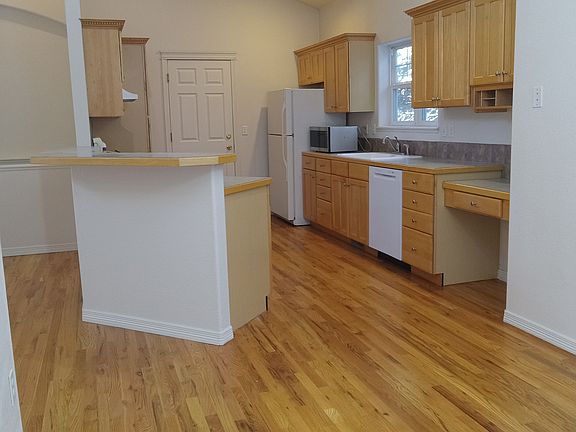 Kitchen from dining nook