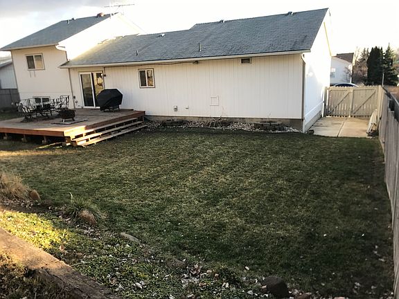 Backyard, additional parking