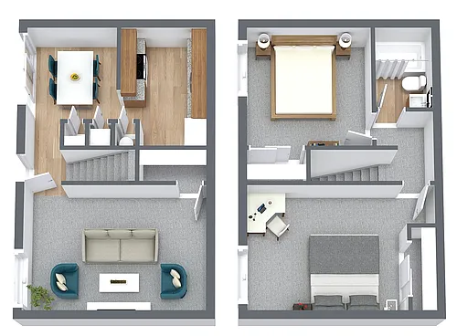 Floor plan 2BR