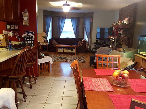 Dining and living room