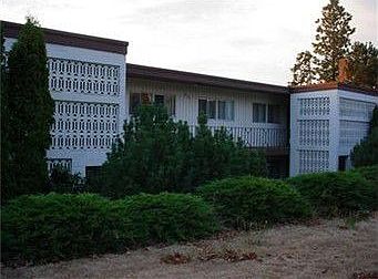 Nice looking building with only eight units and right across from a park.
