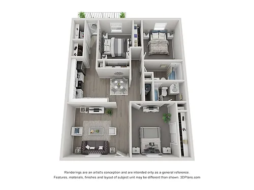 Floor plan Studio-Classic