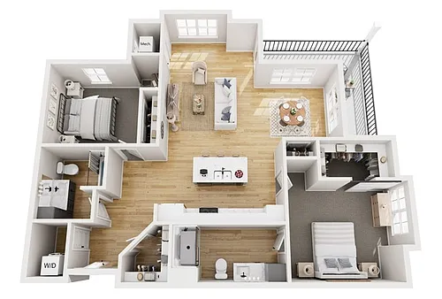 Floor plan D2