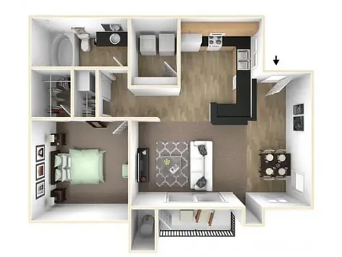 Floor plan Acorn