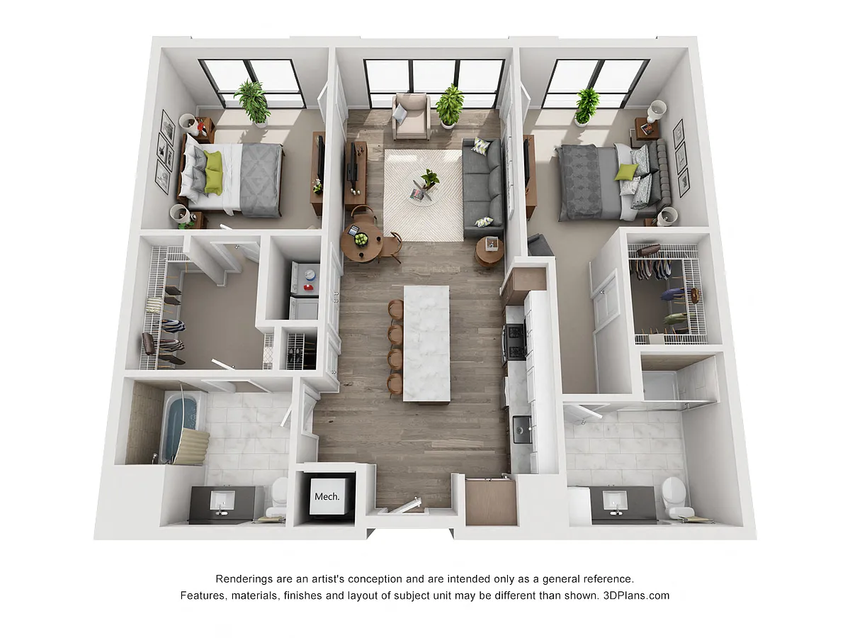 Floor plan 2A1