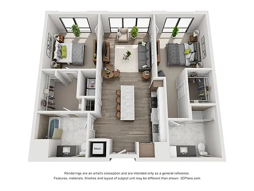 Floor plan 2A1
