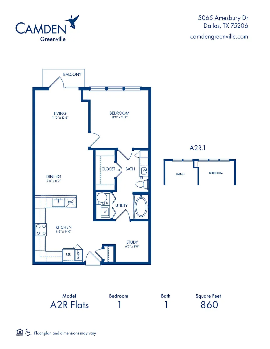 Floor plan A2R Flats