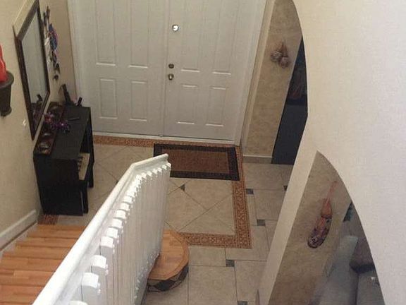 foyer from top of stairwell