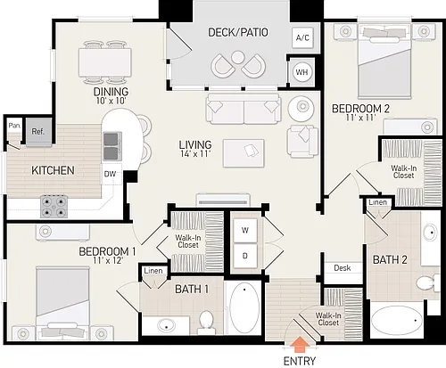 Floor plan Plan 19