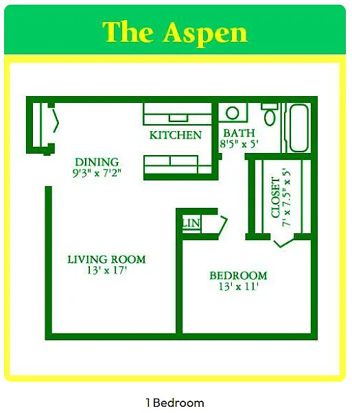 Floor plan Aspen