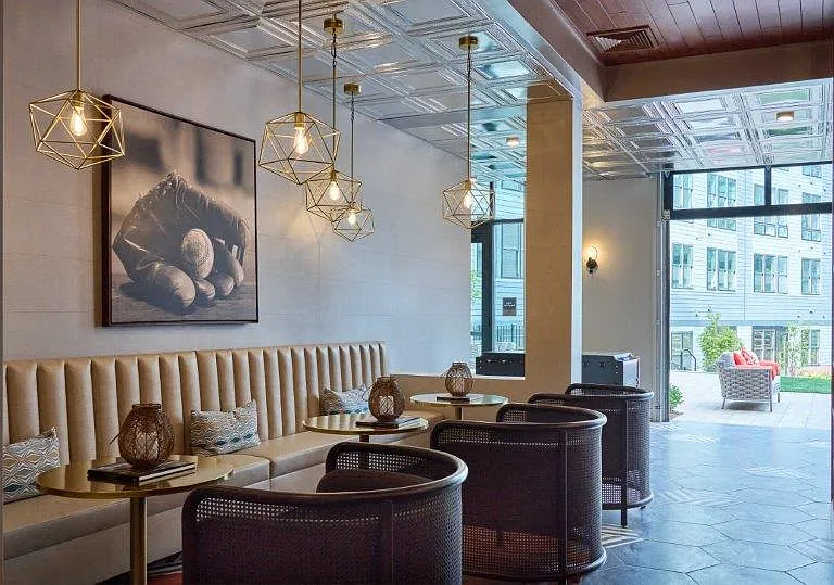 Indoor/Outdoor Lounge Area