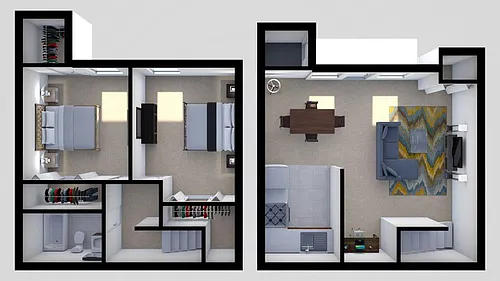 Floor plan Studio