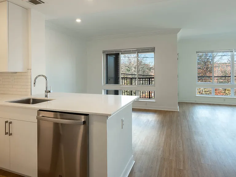 Living Room with Hard Surface Flooring