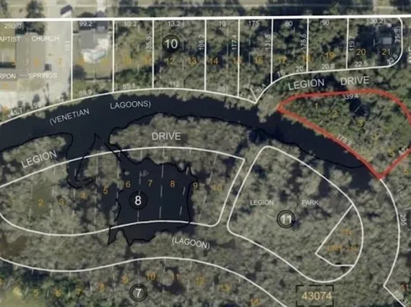 LEGION DRIVE LOT 1, TARPON SPRINGS, FL 34689