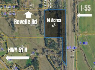 14 Acres Highway Geeslin Cor #51-3, Grenada, MS 38901