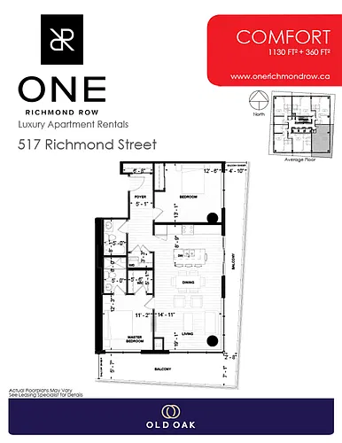 Floor plan 2C Comfort