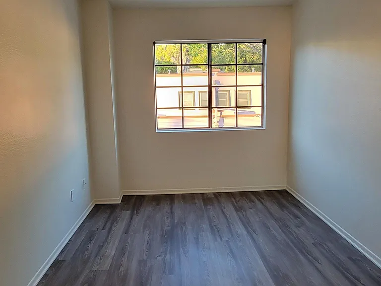 Bedroom #1 with window view