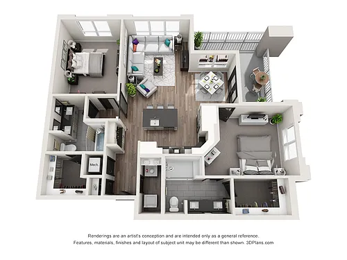 Floor plan B3