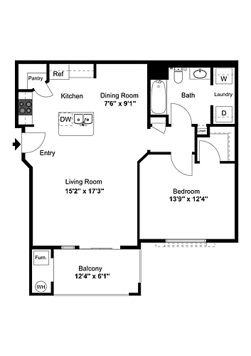 Floor plan Arundel
