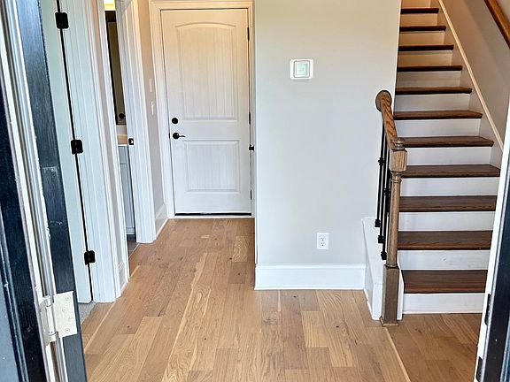 Foyer and stairs to Living room