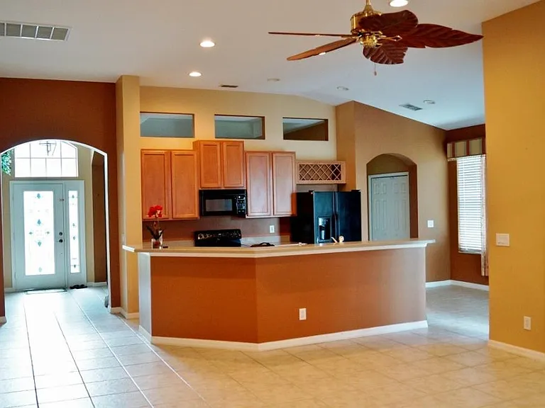 Living Room + Kitchen (Previous paint)