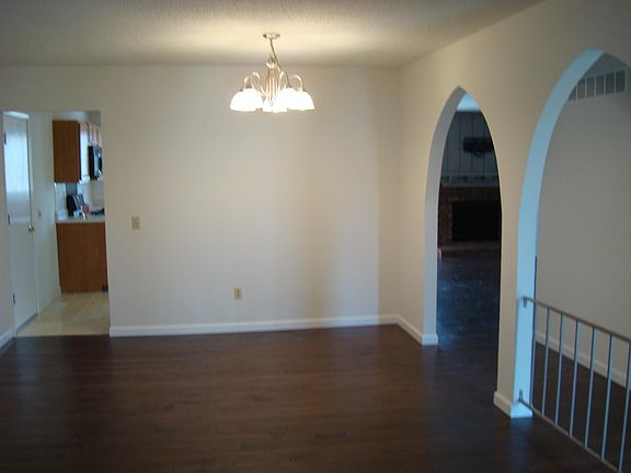 New hardwood floors in living room / dining room combination