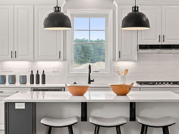Spacious Kitchen Island