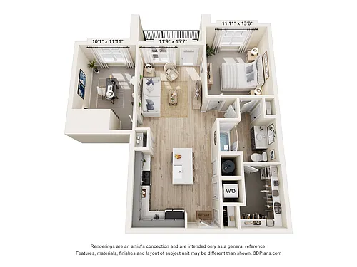 Floor plan A1D
