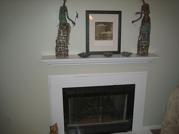 Greatroom with fireplace