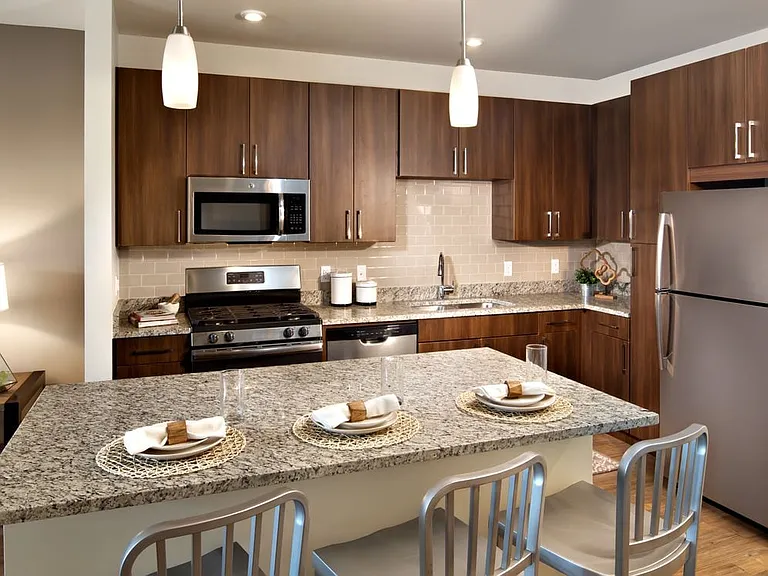 Phase 1 Apartment Home Kitchen