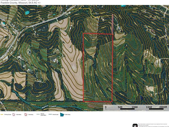 State Highway 50 54 Acres Aerial