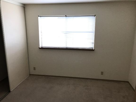Master bed - view from doorway