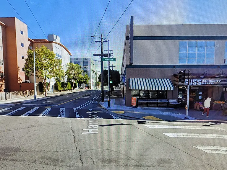 We're located across 17th Street from Gus's Community Market.