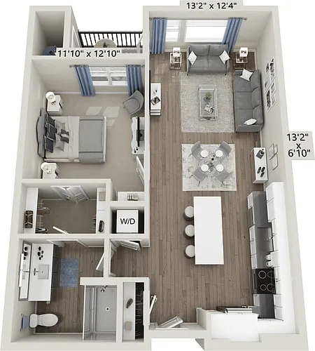 Floor plan A6 Gleam